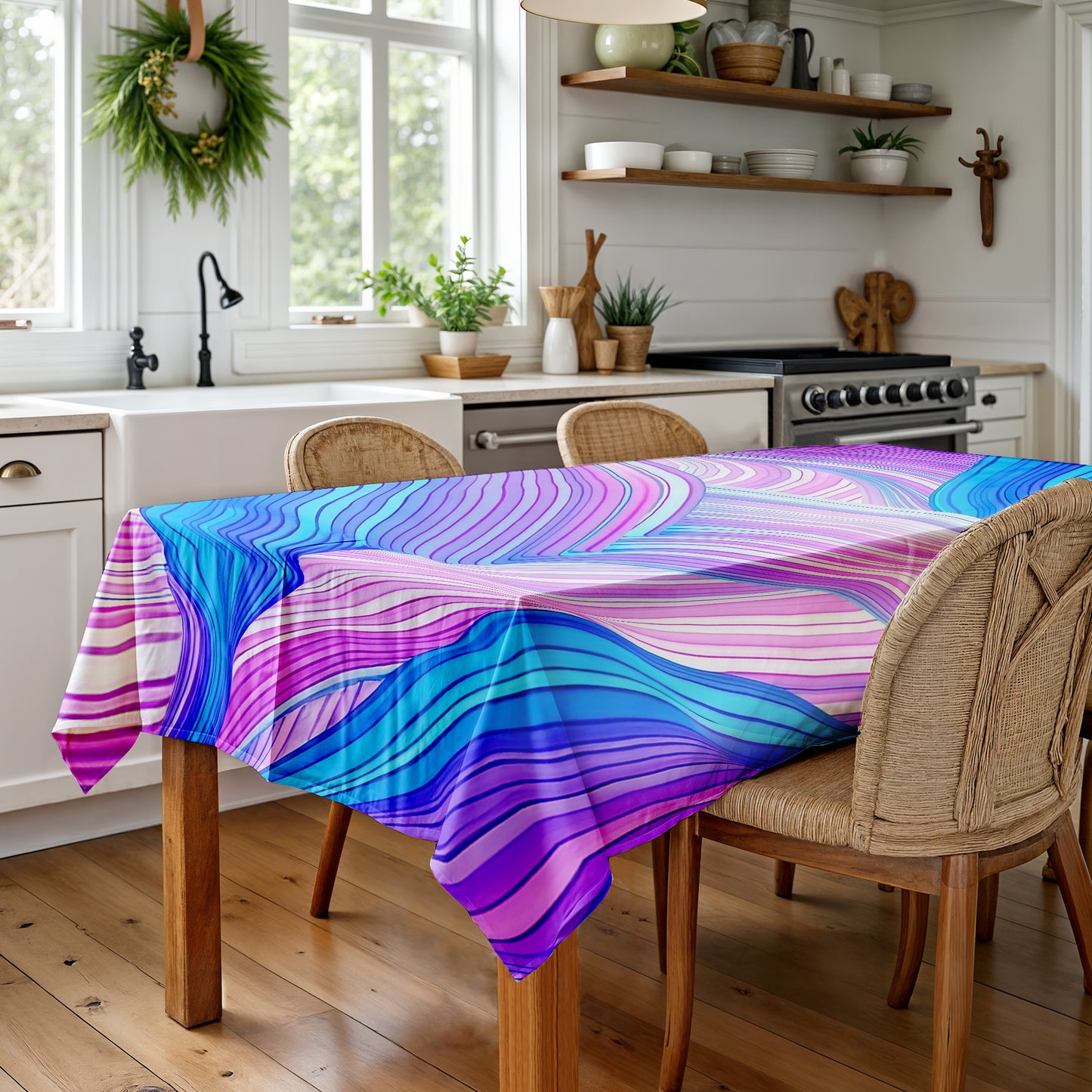 Infinity Flow Rectangle Tablecloth