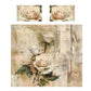 Ink Rose Duvet Cover Set