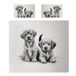 Innocent Eyes Puppie Duvet Cover Set by Nathan Pieterse