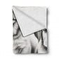 Innocent Eyes Puppies Light Weight Fleece Blanket by Nathan Pieterse