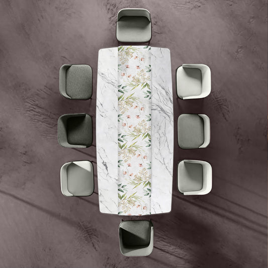Ivory Garden Table Runner by Mark van Vuuren