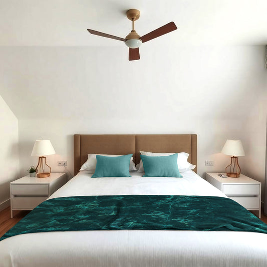 Jade Stone Light Bed Throw