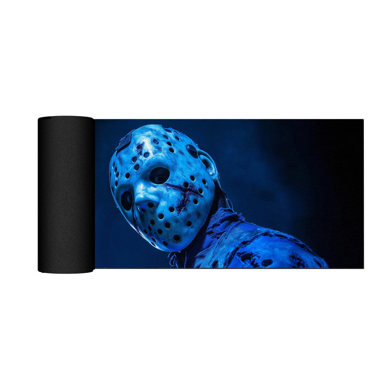 Jason Voorhees Large Desk Pad by Wikus Schalkwyk
