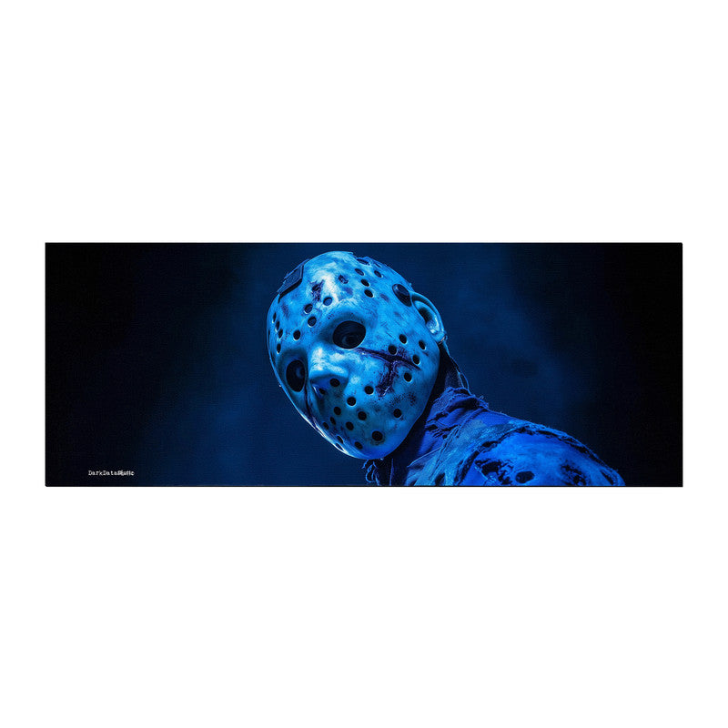 Jason Voorhees Large Desk Pad by Wikus Schalkwyk