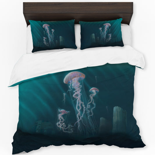 Jellyfish Duvet Cover Set By Vincent Hie