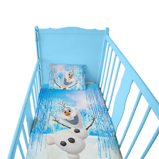 Jolly  Snowman Cot Set