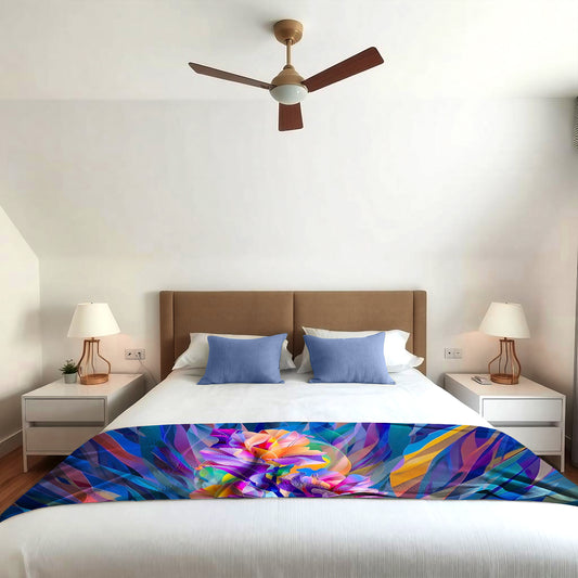 Joy and Happiness Bed Throw