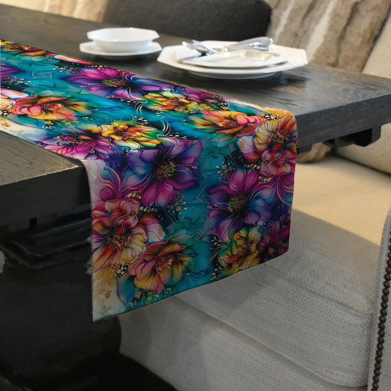 Joyful Flowers 160cm Table Runner