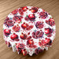 Juicy Pomegranate Round Tablecloth by Mark van Vuuren