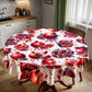 Juicy Pomegranate Round Tablecloth by Mark van Vuuren