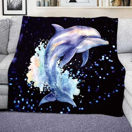 Jumping Jack Light Weight Fleece Blanket