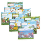 Jungle Animals Subject Savvy Book Bags Set of 9