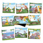 Jungle Animals Subject Savvy Book Bags Set of 9