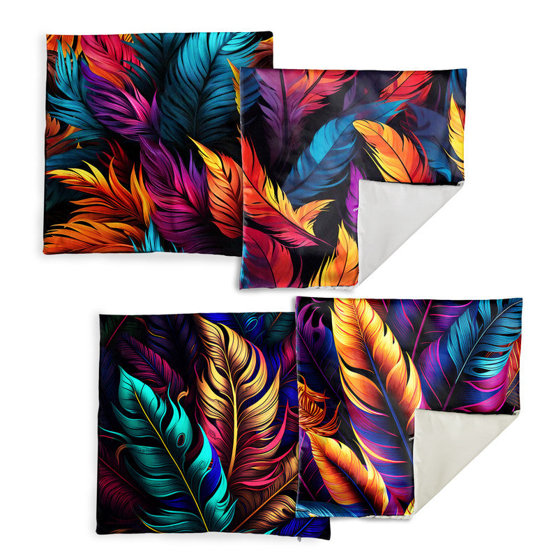Jungle Of Leaves Luxury Scatter Covers Set of 4