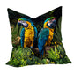 Jungle Parrots Luxury Scatter