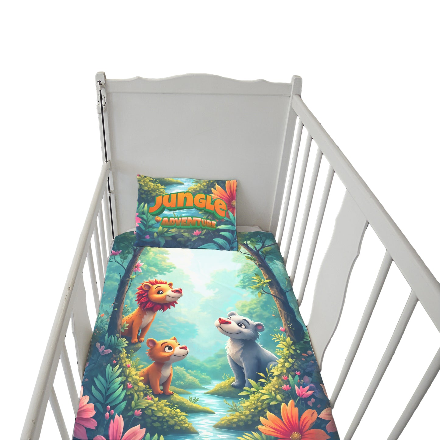 Jungle Adventure Cot Set