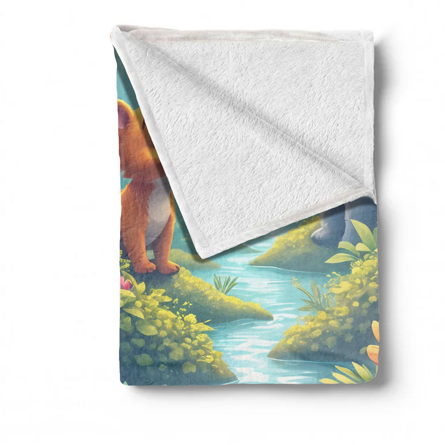 Jungle Adventure Minky Blanket