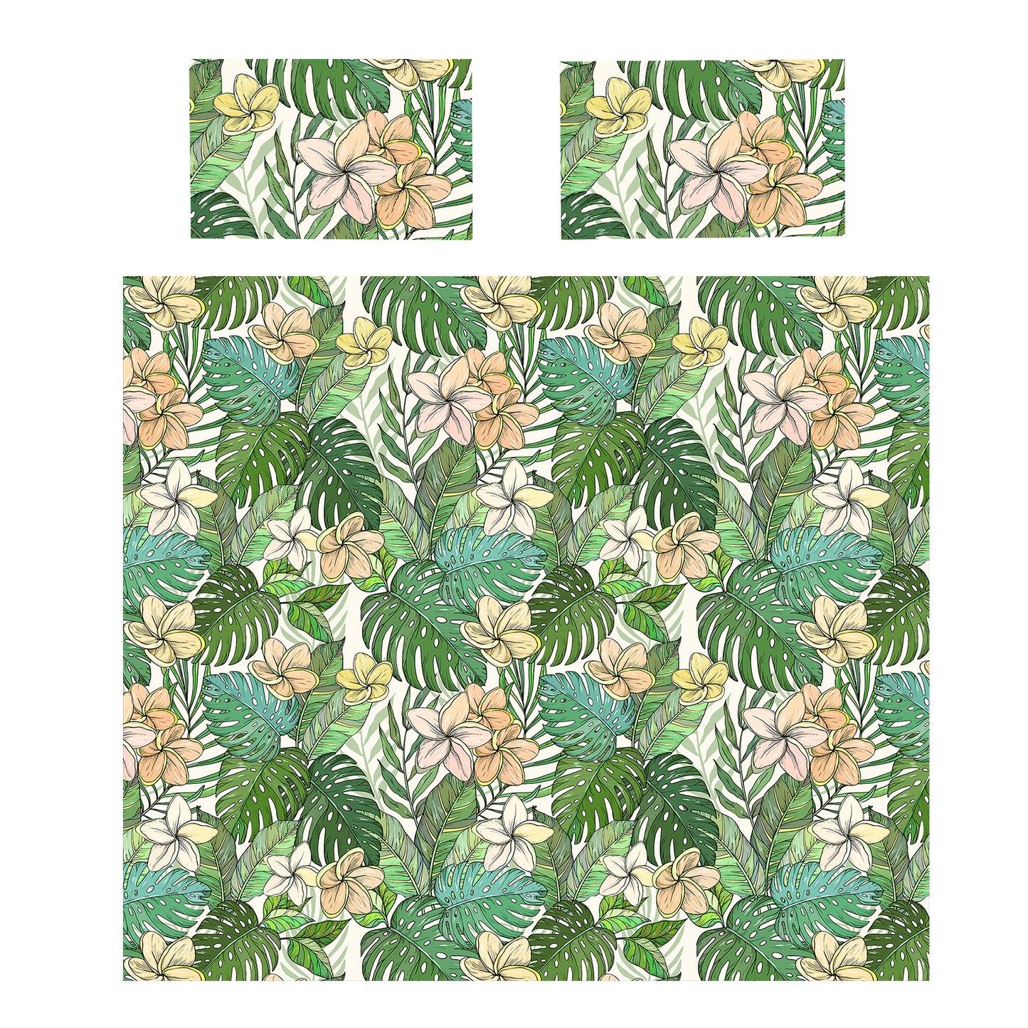 Jungle Bloom Duvet Cover Set