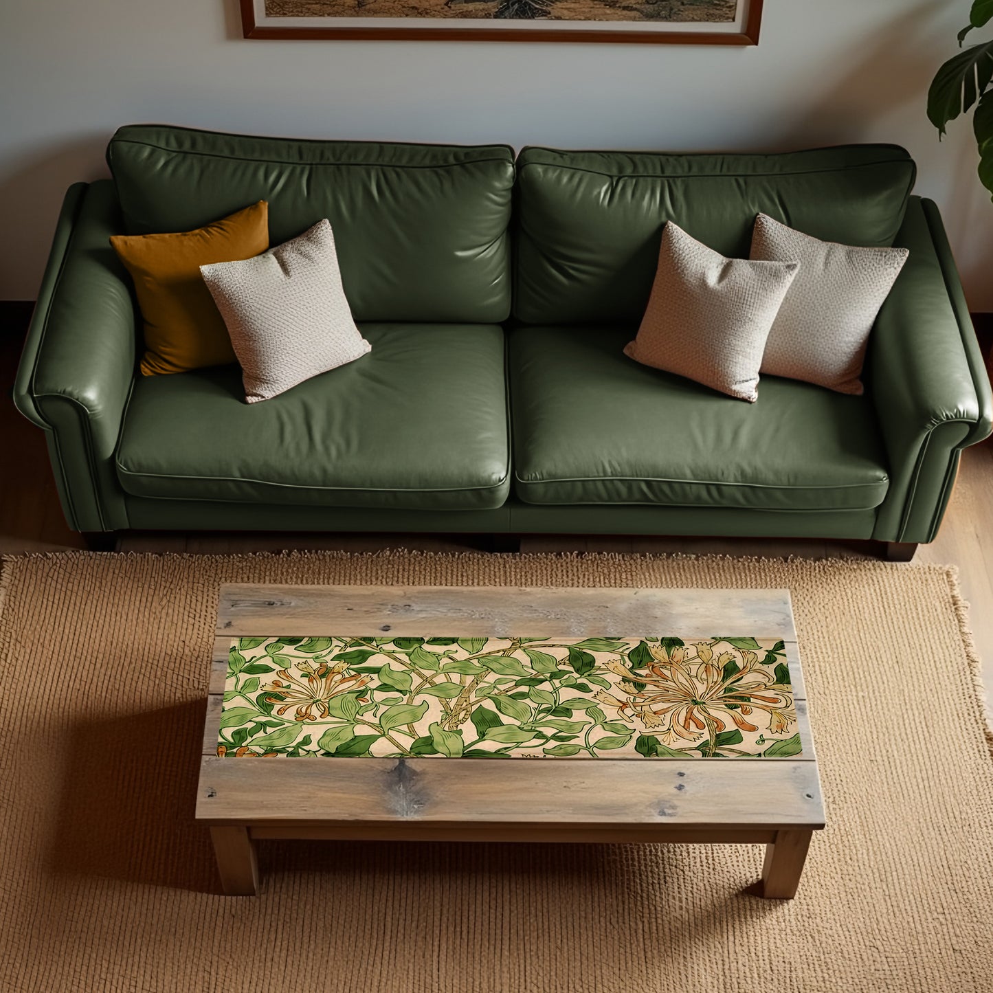 Jungle Floral 160cm Table Runner