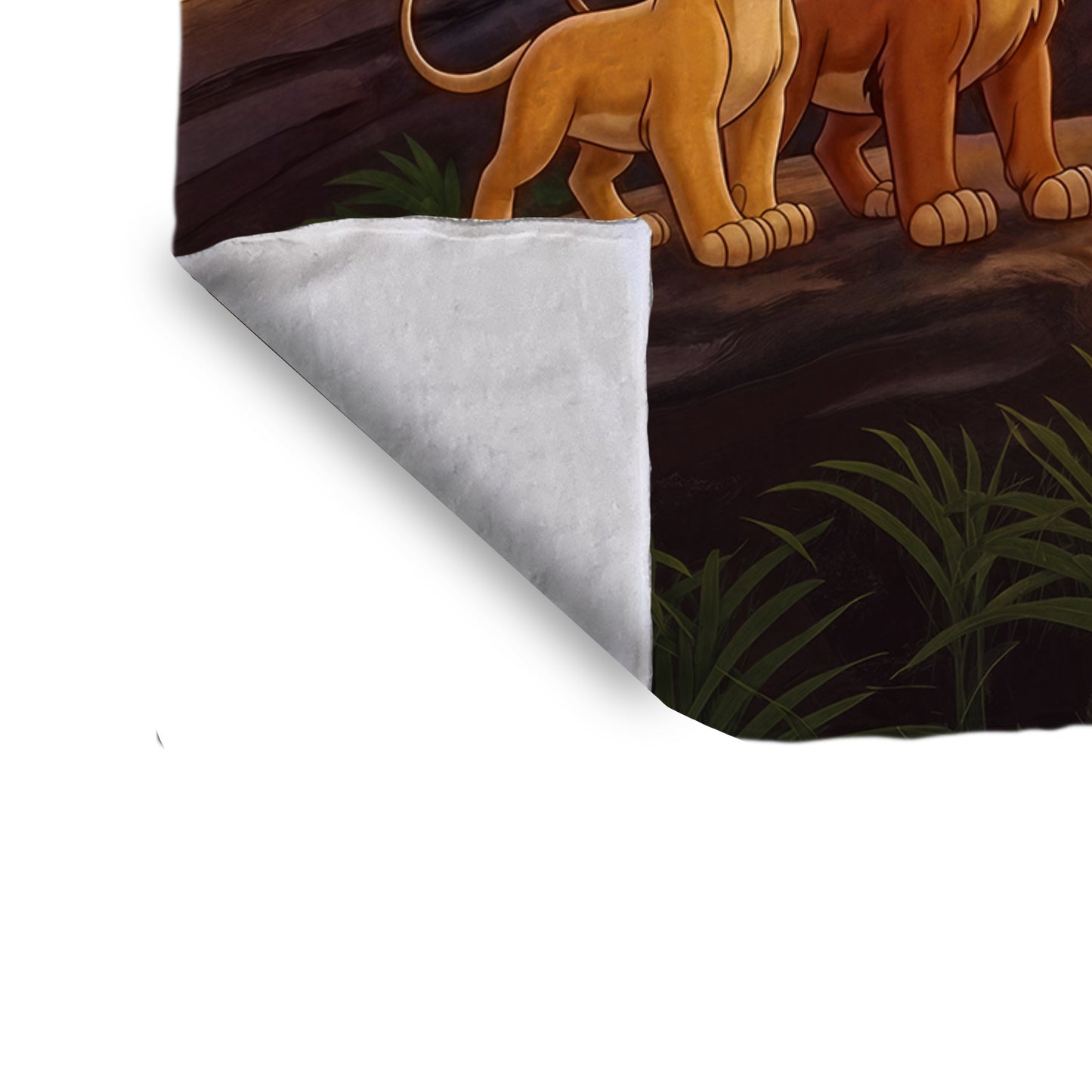 Jungle King  Toddler Fleece Blanket