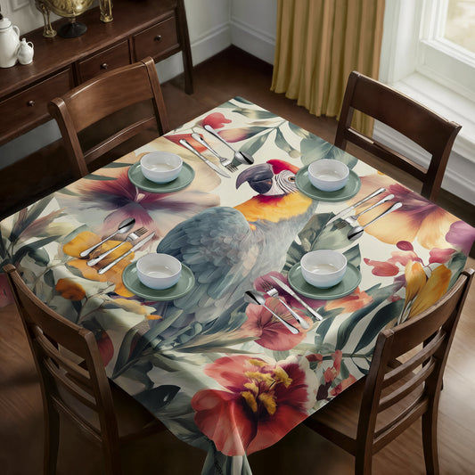 Jungle Mirage Square Tablecloth by Wikus Schalkwyk
