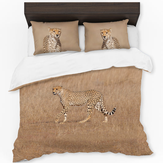 Kalahari Cheetah Duvet Cover Set by Fanie Heymans