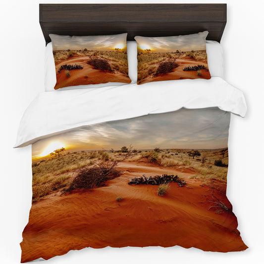 Kalahari Sunset Duvet Cover Set by Annette Heymans
