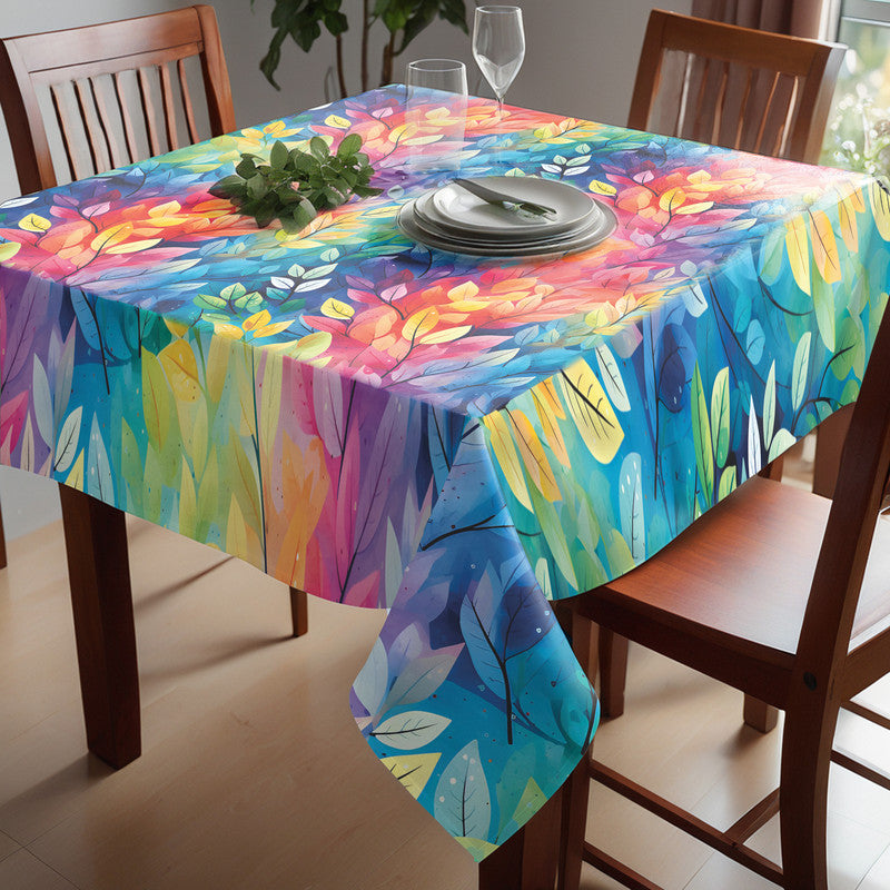 Kaleideo Of Colours Square Tablecloth