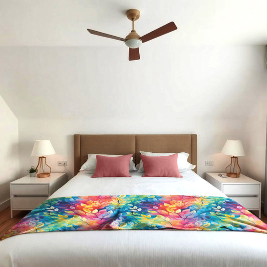 Kaleidoscope Light Bed Throw