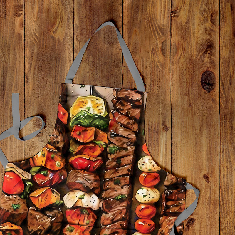 Kebabs Medium Length Apron