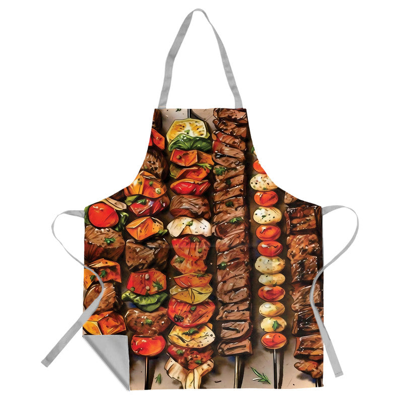 Kebabs Medium Length Apron