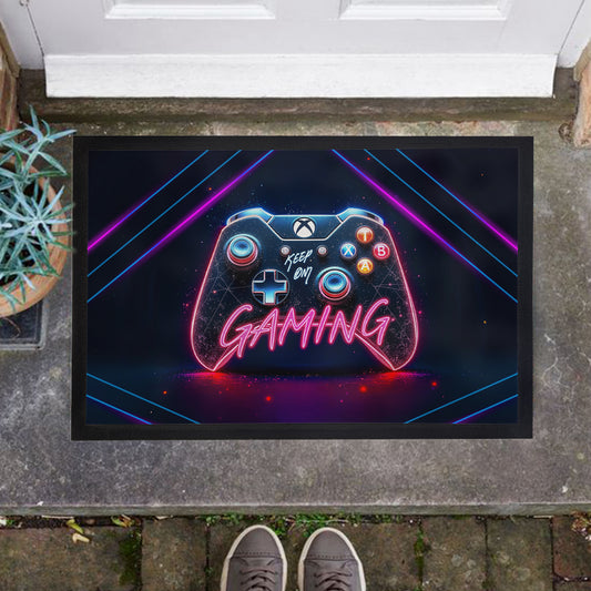 Keep On Gaming Door Mat