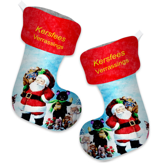 Kersfees Verrassings Christmas Gift Stockings