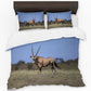 Kgalagadi Gemsbok Duvet Cover Set by Fanie Heymans
