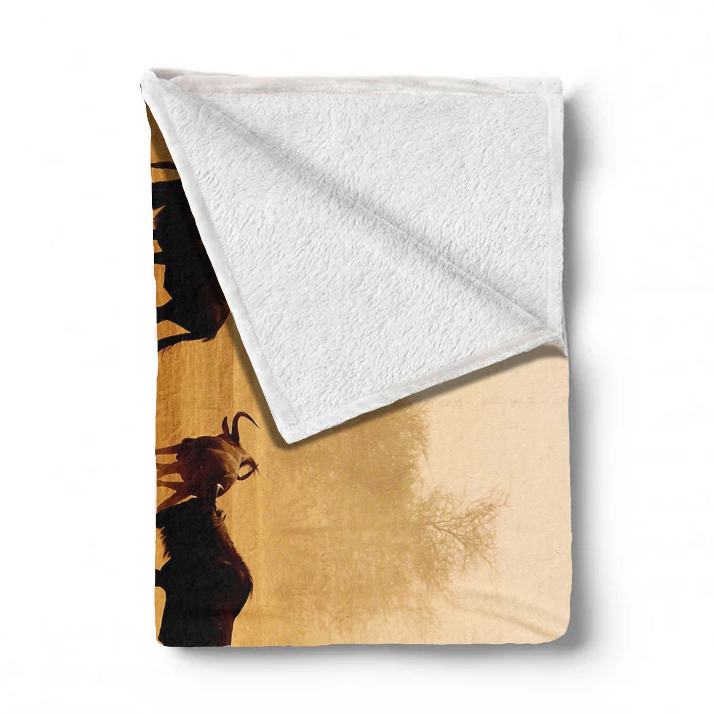 Kgalagadi Landscape Rain Storm Light Weight Fleece Blanket by Fanie Heymans