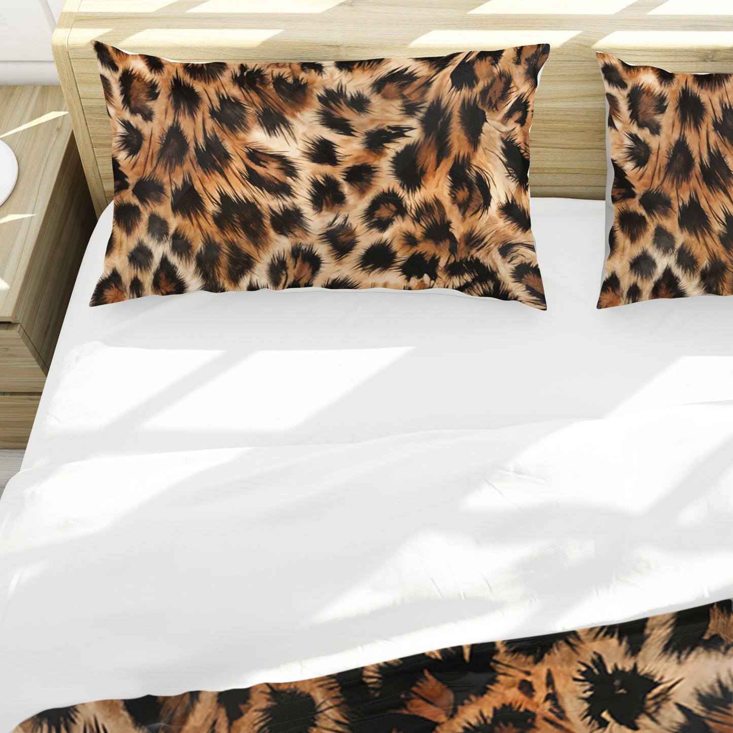 Kgalagadi Leopard Skin Duvet Cover Set