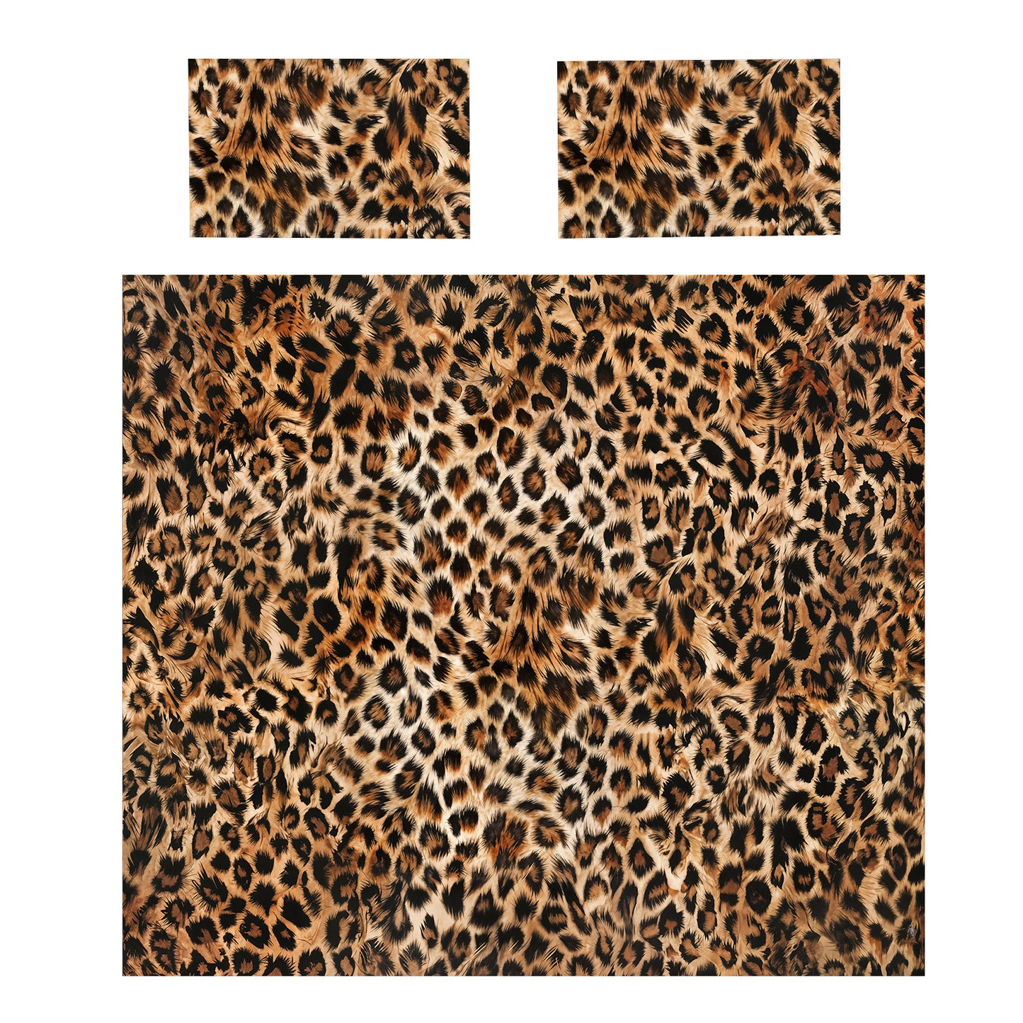 Kgalagadi Leopard Skin Duvet Cover Set