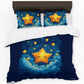Kids Starry Night Duvet Cover Set by Wikus Schalkwyk
