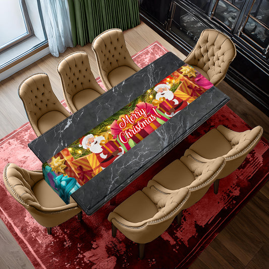 Kids Merry Christmas Table Runner