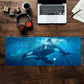 Killer Whale Large Desk Pad