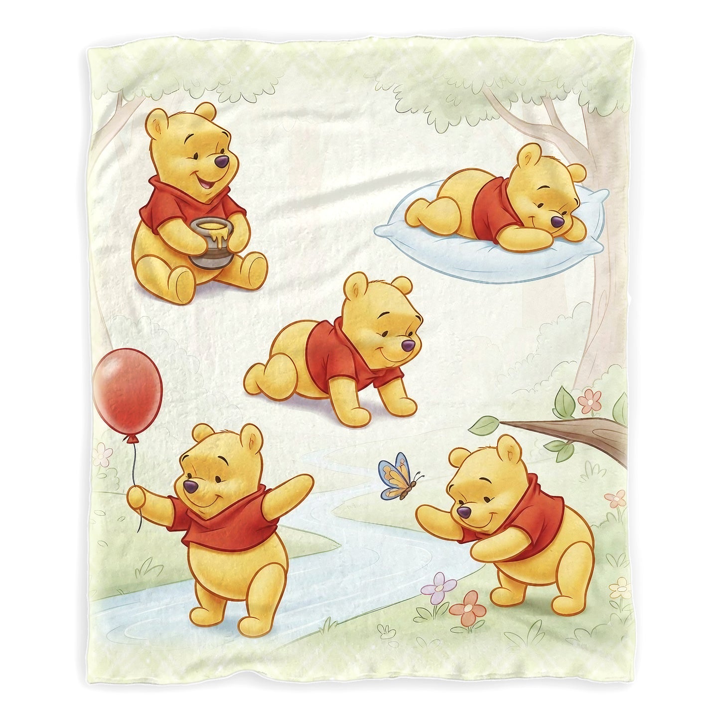 Kindergarten Bear Toddler Fleece Blanket