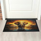 King Elephant Door Mat