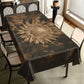 King Protea Sepia Rectangle Tablecloth by Annette Heymans