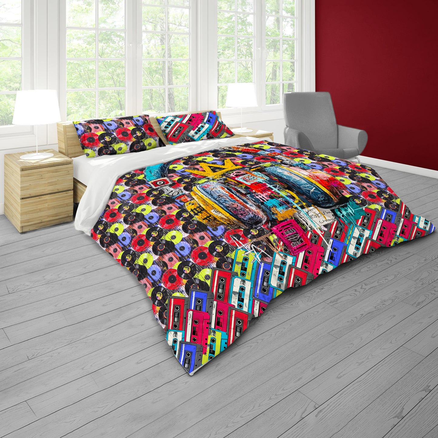 King of Beats Duvet Cover Set