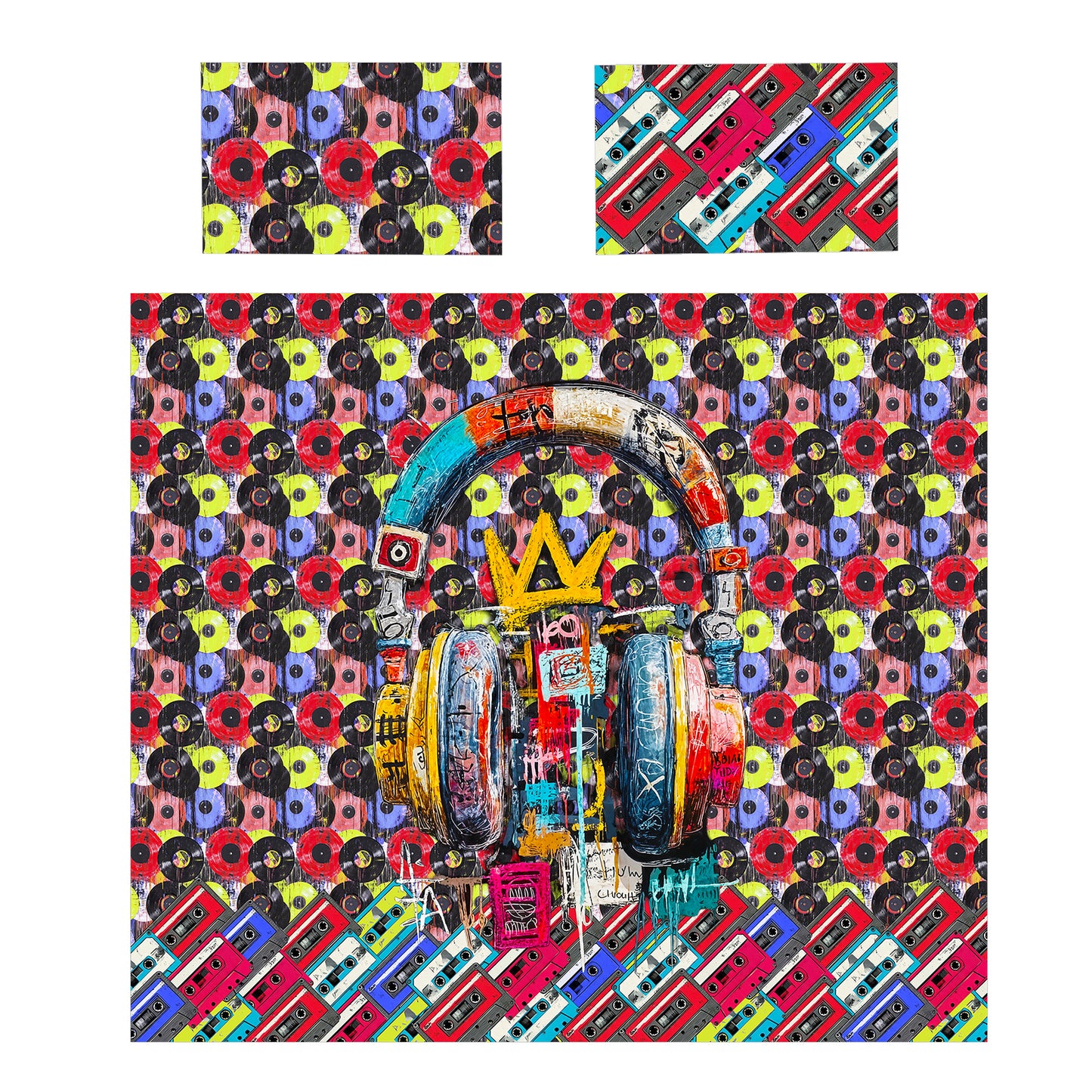 King of Beats Duvet Cover Set