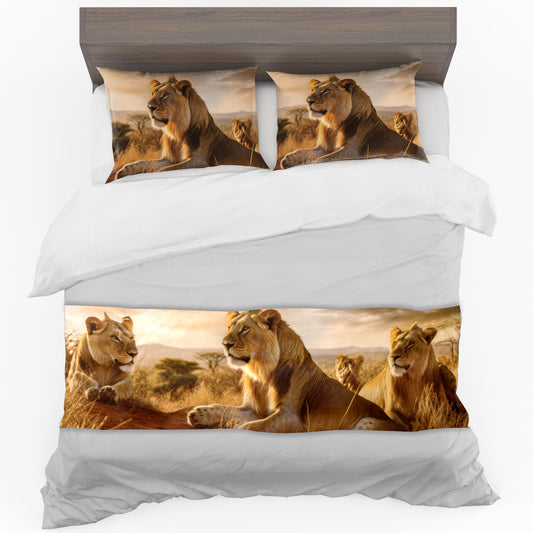 King of the Woods Bed Runner and Optional Pillowcases