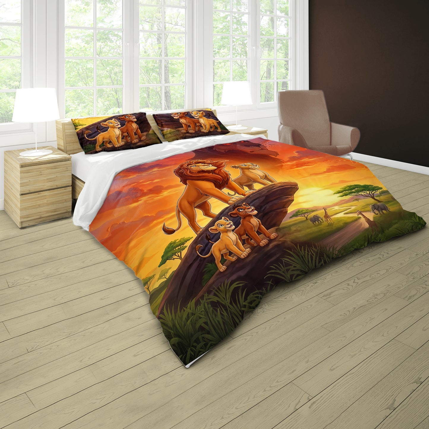 King of thr Jungle Kids Duvet Cover Set