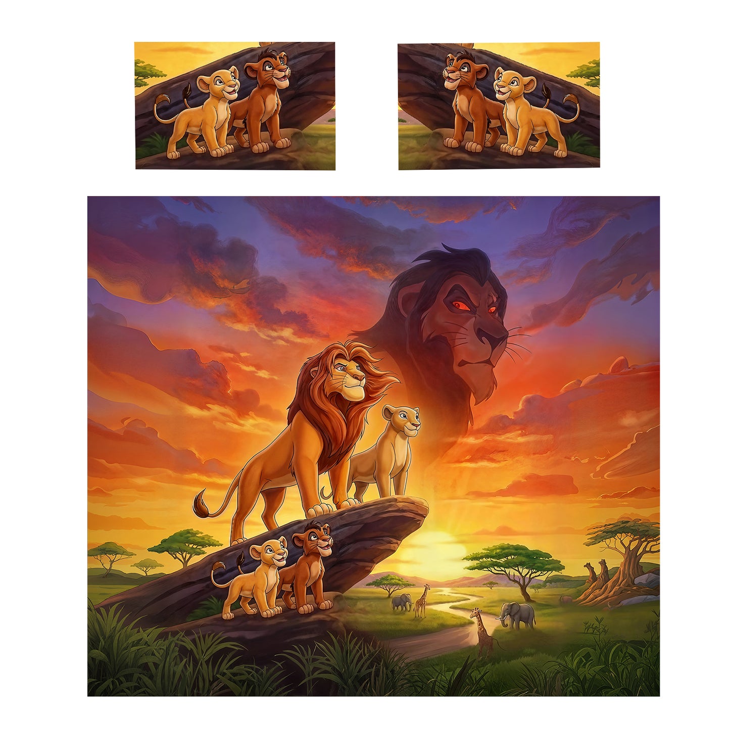 King of thr Jungle Kids Duvet Cover Set