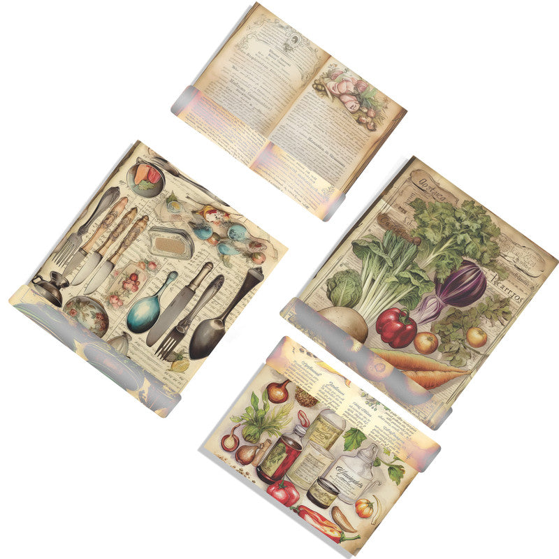 Kitchen Decoupage A3