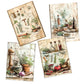 Kitchen Herb Mixers Decoupage A3